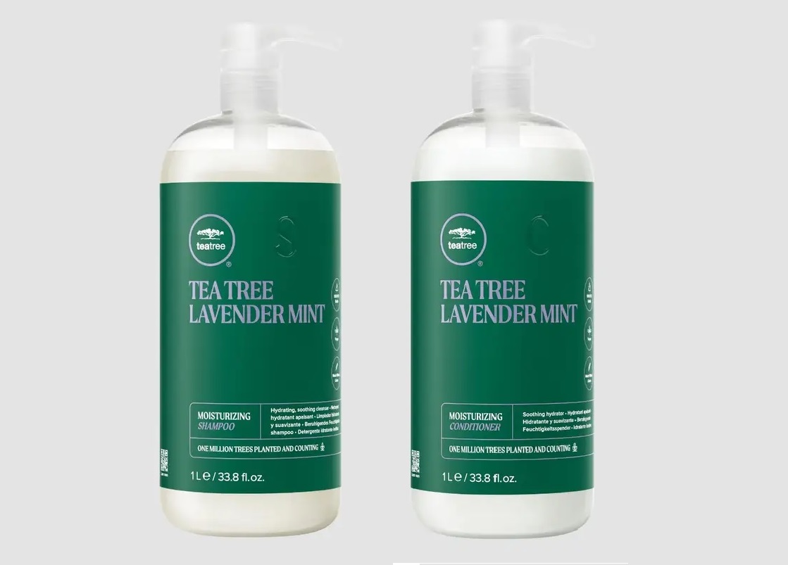 Paul Mitchell Lavender Mint Tea Tree Moisturizing Shine Enhancing Daily Shampoo & Conditioner, Full Size Set, 2 Piece - image 2 of 2