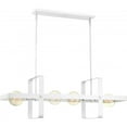thumbnail image 2 of 60/6725 Nuvo Lighting Prana-4 Light Island-24 Inches Wide by 14.75 Inches High-White Finish, 2 of 2