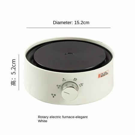 

YEYNGQC Mini Ceramic Infrared Heating Stove Milk Water Boiler Heater Coffee Moka Countertop Burner Stew Hotpot Induction Cooker