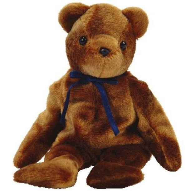 Ty Beanie Babies (Baby) Ted-e Old Face Brown Bear - Walmart.com