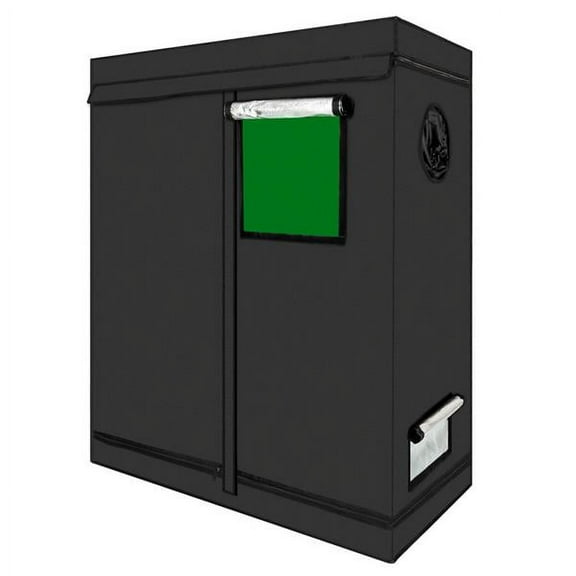 Home Use Dismountable Hydroponic Plant Growing Tent with Window, Space-Saving, Durable, Sun & Rain Protection for Plants