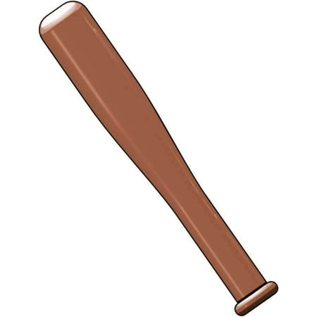 Brickarms Weapons Baseball Bat 2 5 Brown