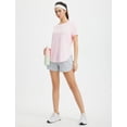 thumbnail image 5 of BALEAF Women's Short Sleeve Workout Tops Athletic Running Shirts Quick Dry T-Shirts Loose Fit Gym Yoga Tee UPF 50+ Light Pink XXL, 5 of 7