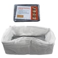 thumbnail image 2 of 10 Pack Sifting Litter Box Liners 18 X 14 Inch Disposable Cat Litter Filter Bags Pet Cat Supplies for Standard Litter Boxes Daily Cat Care Home Use, 2 of 5