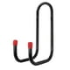 thumbnail image 2 of Ganchos de pared de acero y metal de alta resistencia Wideskall para almacenamiento en garaje, con doble J, 2 of 6