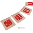 thumbnail image 5 of Merry Christmas Burlap Banner - Merry Christmas Banner Decoration for Fireplace Wall Tree, 5 of 7