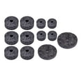thumbnail image 4 of Esquirla 12Pcs Cymbal Washer Accessory Percussion Instrument Replacement Sleeves gray, 4 of 8