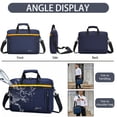 thumbnail image 4 of BE SMART 15.6 Inch Laptop Bag for Men/Women with RFID, Computer Case Carrying Briefcase with Shoulder Strap, 4 of 12