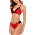 thumbnail image 3 of Attraco Women's Crochet Lace Bikini Two Piece Triangle Swimsuit Sexy Bathing Suits, 3 of 7