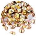 thumbnail image 1 of AMERTEER 1 Pack Flatback Rhinestones Sparkling DIY Rhinestone Rhinestone Embellishments for Crafts Nail Art Jewellery White S, 1 of 13