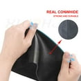 thumbnail image 3 of 15" PU Leather Carbon Fiber Car Steering Wheel Cover Protected For Chevrolet, 3 of 15