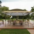 thumbnail image 7 of Ladcaser 12'x12' Pop-up Gazebo Outside Patio Gazebo Outdoor Gazebo Canopy Patio Tent Backyard Canopy with 3 Adjustable Height and 144 Square ft of Shade, 7 of 7