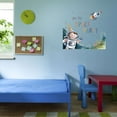 thumbnail image 3 of Join The Space Party Cosmic Space Exlporer Rocket Stars Cartoon Wall Art Sticker Designs Vinyl Stickers For Home House Walls Rooms Windows Bedroom Decoration Size (28x28 inch), 3 of 3