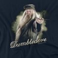 thumbnail image 2 of Harry Potter Dumbledore Wand Women's T Shirt, Navy, Medium, 2 of 6