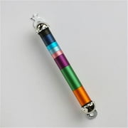 Judaica CA-MZ-R07 Handmade Rainbow Israeli Mezuzah