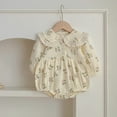 thumbnail image 4 of Adorable Baby Lace Collar Onesies or Floral Pattern Girls Dress, 4 of 9
