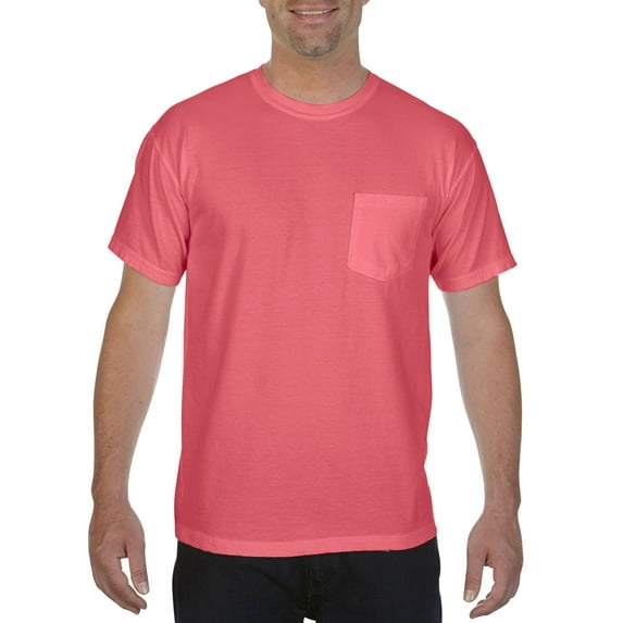 ComfClrs RingSpun Pkt T WMelon