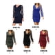 thumbnail image 2 of Qarigey Primavera otoño mujeres encaje vestido de manga larga fiesta banquete niñas poliéster cuello en V vestidos fiesta regalo de Vestidos Negro L, 2 of 6