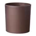 thumbnail image 2 of Plant Pots with Hole, Indoor Pots for Plants, Plant Pots with Drainage, Eco-Friendly Plastic Planters for Indoor & Outdoor Use, Pots for Succulents, Cactus(Coffee 13*13 cm), 2 of 9