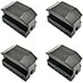 thumbnail image 2 of Fudoray Jack Lift Pad Anodized Aluminum for 6th Gen Chevrolet Camaro Except Convertable, 4 Pieces Black Jacking Lifting Pad, 2 of 4
