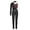 Black, variant on Aiihoo Teen Girls Gymnastics Leotard Ballet Dance Figure Skating Acrobatics Jumpsuit One Shoulder Shiny Rhinestone Unitards with Vest Pink 8