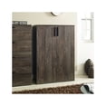 thumbnail image 2 of Klair Living Luka 5-Shelf Farmhouse Wood Shoe Cabinet in Rustic Gray, 2 of 4