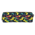 thumbnail image 2 of Ratiio Colorful Sharks Pattern Leather Pencil Case, Pencil Pouch with Durable Zipper, Compact and Stylish Organizer for Stationery, Art Supplies, Travel Essentials, 2 of 8