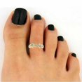 thumbnail image 2 of 1.0Ct Round White Diamond Adjustable Womens Toe Ring 925 Silver, 2 of 2