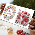 thumbnail image 2 of FLOPESN 6Pcs DIY Folding Greeting Card Diamond Art Painting Creative Design Foldable Thank You Cards Set for Birthday Valentine's Day Crafts Gift-Love, 2 of 8