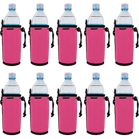 

Blank Neoprene Water Bottle Coolie (10 Pack Pink)