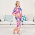 thumbnail image 6 of BZSMCE Unisex Fluffy Pajama Set Bunny Cloud Dreams Printed, 6 of 8