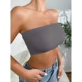 thumbnail image 3 of Solid Bandeau Bra, 3 of 4
