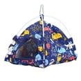 thumbnail image 1 of Bird Bed Hook Design Save Space Foldable Portable Soft Comfortable Hangable Bird Tent for Home Travelling, 1 of 14