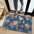 thumbnail image 2 of Pioneer Flower Floral Print Pattern Door Rugs,Washable Non Slip Door Mats Indoor,Decorative Door Mats,Entry Mat Indoor for Entrance,Bedroom,Kitchen,Bathroom,20"x32", 2 of 6