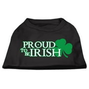 Pet Dog Cat Shirt Screen Printed, "Proud To Be Irish"