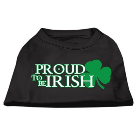 Pet Dog Cat Shirt Screen Printed, "Proud To Be Irish"
