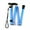 Blue, variant on SagaSave Foldable Walking Stick Travel Cane Aluminum Alloy Adjustable Height for Elderly and Adults Hiking Pole
