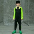 thumbnail image 3 of FYDUU 2025 New Kids Sportswear Set Boys Girls Athletic Running Outfits Half Zip Training Suits For School Gym Class Trendy 2 Pieces Leisure Comfy Cute Suit 11-12 Years, 3 of 3