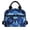Blue Sea Turtle Floral, variant on POLERO Insulated Lunch Bag Featuring Frog Red Mushroom - Durable Reusable Bag for Office School Daily Use
