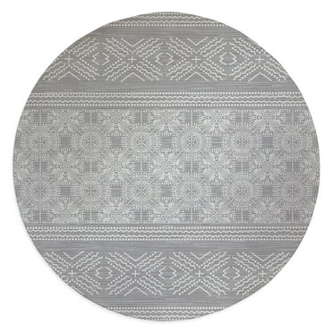 Dawson Light Grey Indoor Floor Mat by Kavka Designs