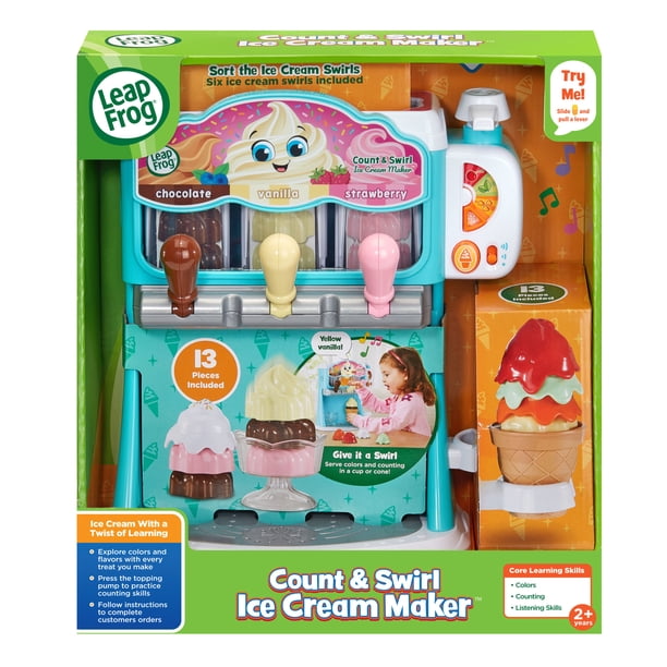 LeapFrog Play Food - Count & Swirl Ice Cream Maker for Schools