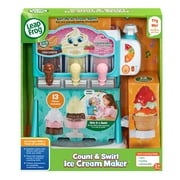 LeapFrog Count & Swirl Ice Cream Maker with Accessories, Baby and Toddler Toys