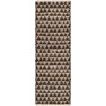 thumbnail image 3 of Unique Loom Chindi Jute Collection Area Rug (2' 2" x 6' 1" Runner Black/Natural), 3 of 7
