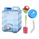 thumbnail image 1 of Contenedor de agua, jarra de agua con espita, portador de agua, cubo de agua para barbacoa de supervivencia Con tapa de manguera, 1 of 9