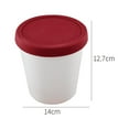 thumbnail image 2 of Ice Cream Containers for Homemade Ice Cream- Reusable Ice Cream Storage Containers for Freezer, 2 of 5