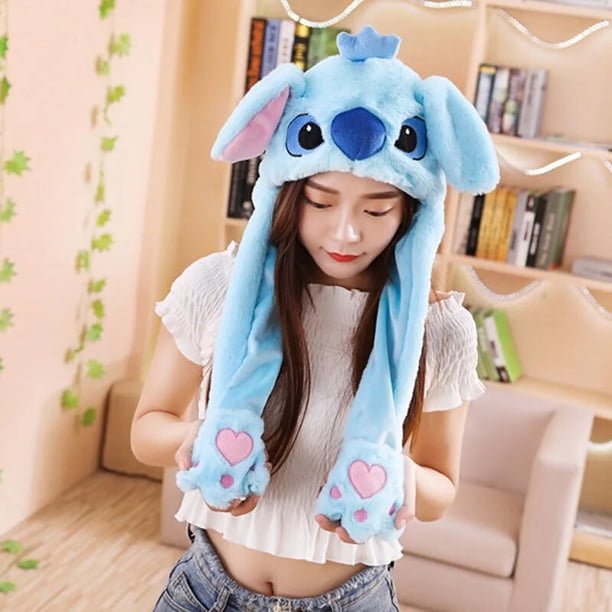 Gorro Navideño Con Orejas Móviles – Peluche Suave De Pingüino Para Halloween Y Fiestas