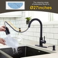 thumbnail image 3 of LAICAIW Kitchen Faucet with Soap Dispenser 2310301RB-S, 3 of 6