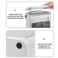 thumbnail image 6 of Large Desktop Water Cooling Fan,Spray Aircooler Box Fan that Blow Cold Air,3-Speed Screen Display Fan with Colorful Lights,Rechargeable Portable Fans with Handle,Silent Table Fan for Bedroom Home, 6 of 8