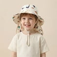 thumbnail image 2 of Boys Beach Bucket Hat One Size Outdoor Sun Hat For Toddler Baby Kids Fishing Hat UPF 50+ Breathable Sun Hat Beach Hat Summer Hats, 2 of 9