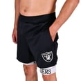 thumbnail image 1 of Short Hombre NFL Talla G Negro Raiders, 1 of 3